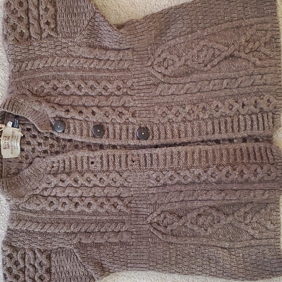 Ireland Wool Fisherman Cardigan - Picture 4 of 9